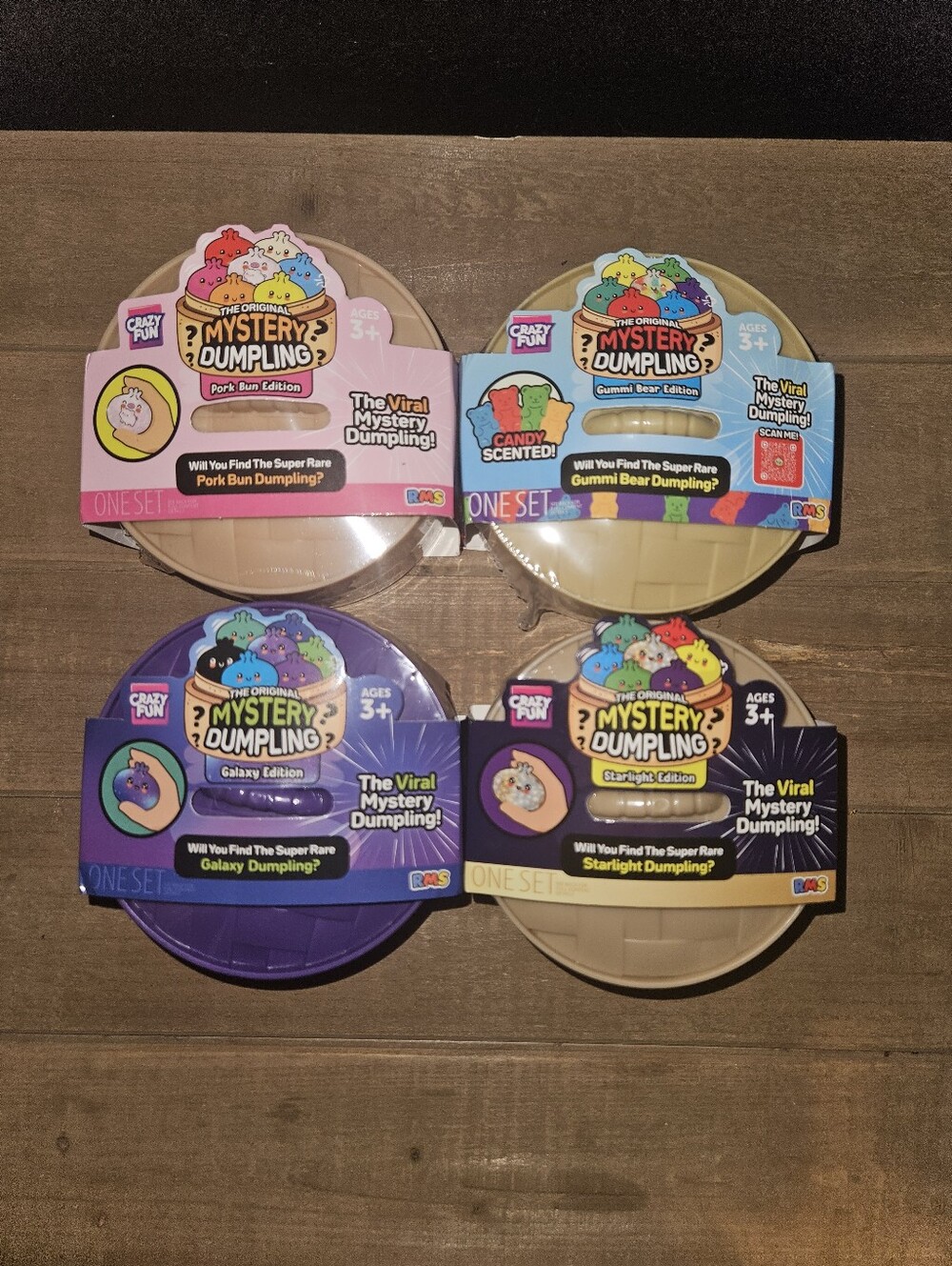 RRMS Mystery Dumplings Bundle – Set of 4 Different Editions🥟✨